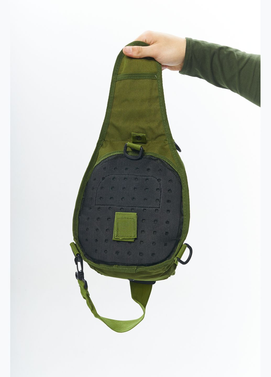 Сумка слинг зеленая No Brand (334193565)