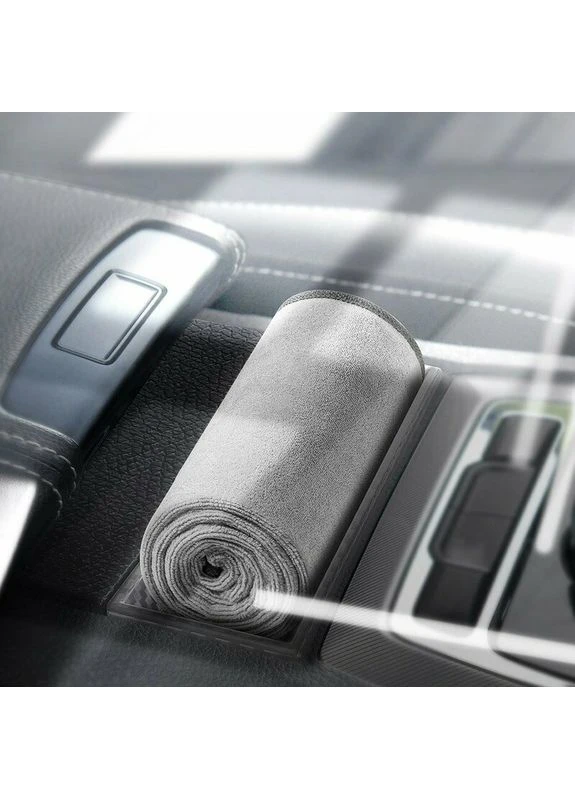 Автомобільна мікрофiбра Easy life car washing towel 40*40cm 2 pcs gray Baseus (363025270)