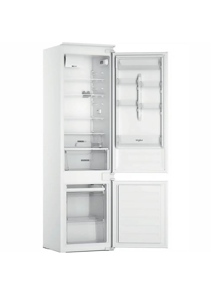 Холодильник встроенный с нижн. мороз., 193,5x54х54.5, холод.отд.-221л, мороз.отд.-79л, 2дв., А++, ST, инв., белый WHIRLPOOL