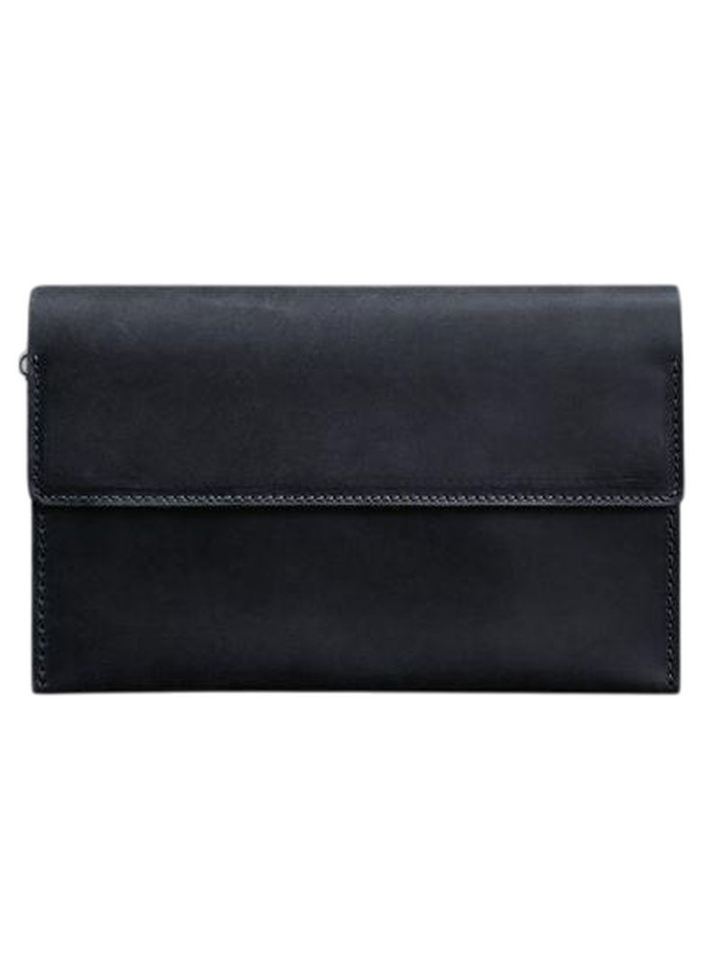 Сумка клатч на руку мужская из натуральной кожи маленькая Синий 37622 BlankNote (353690211)