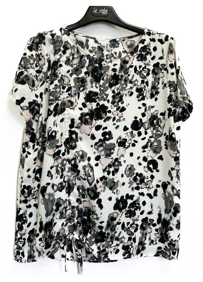 Чёрно-белую блуза Jacqueline de Yong