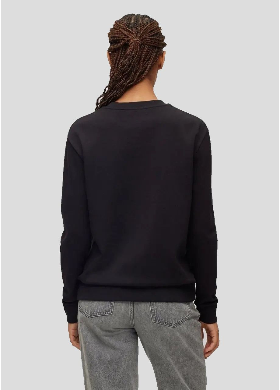 Чорний світшот жіночий Karl Lagerfeld аплікація (362555914)