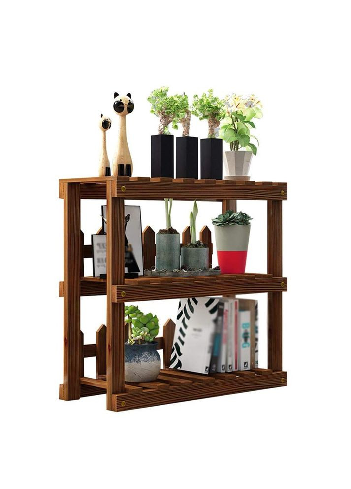 Підставка для квітів з дерева Берчулес 20х70 мокко (ЦВП-20708510) No Brand (328225557)