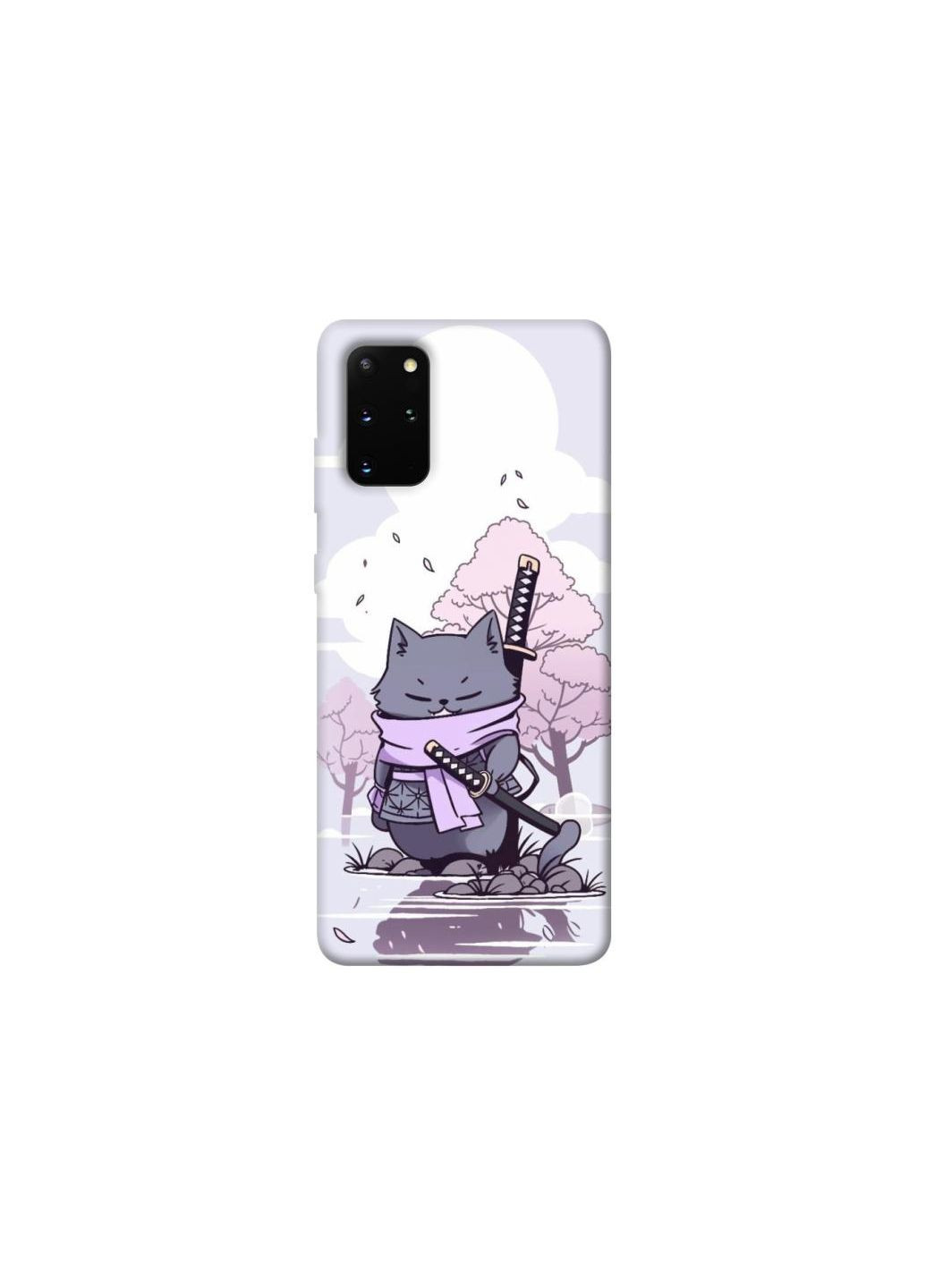 Чехол на Samsung Galaxy S20+ Samurai cat Frontalka (352228964)