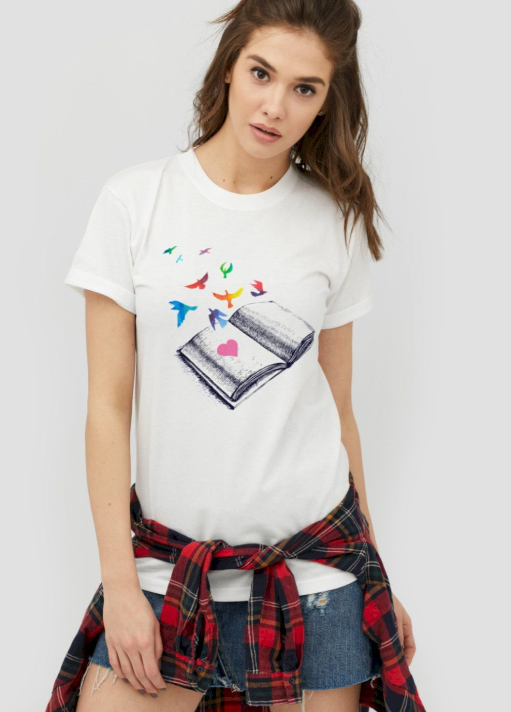 Футболка Boyfriend / дышащий принт / YAPPI - (252386586)