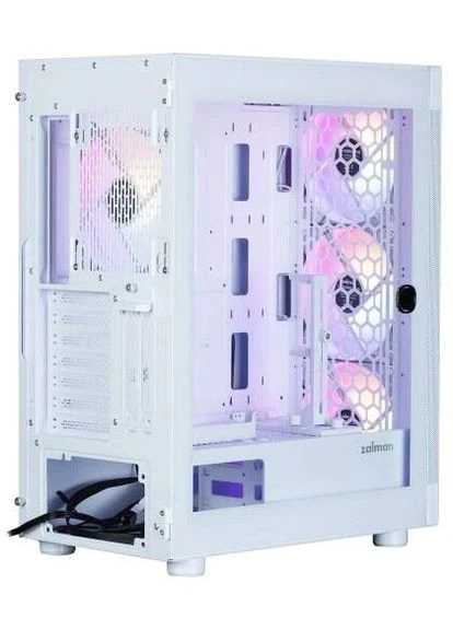 Корпус i4 TG,, Mid Tower, без БП, для ATX / Micro ATX / Mini ITX, 2xUSB 3.0 / 1xUSB 2.0, макс. CPU - 170 мм / VGA - 320 мм, Zalman (395350170)