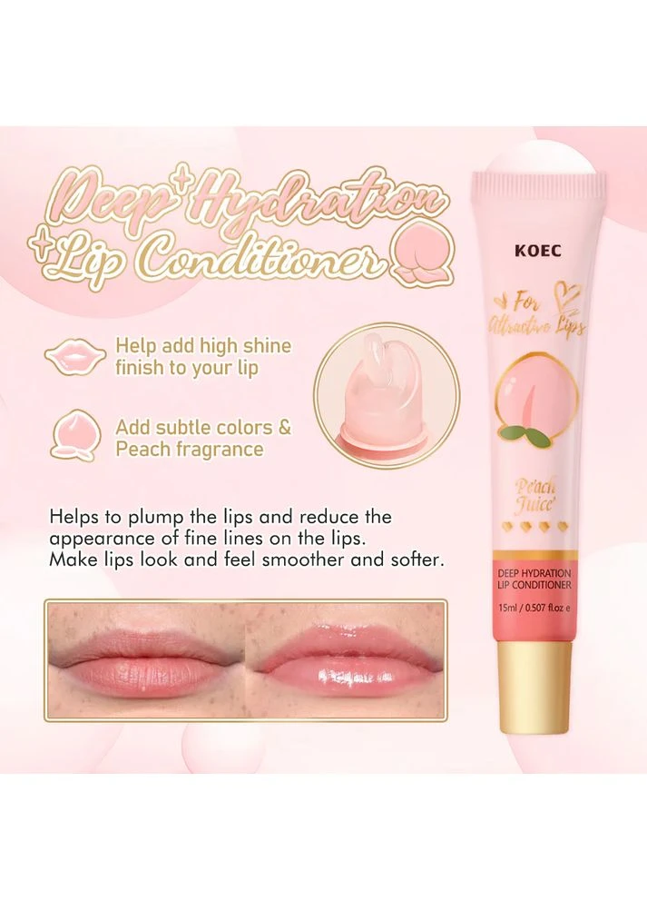 PEACH JUICY LIP DUO 2-в-1 Поживний бальзам для губ, Amazon, Німеччина No Brand (400406649)
