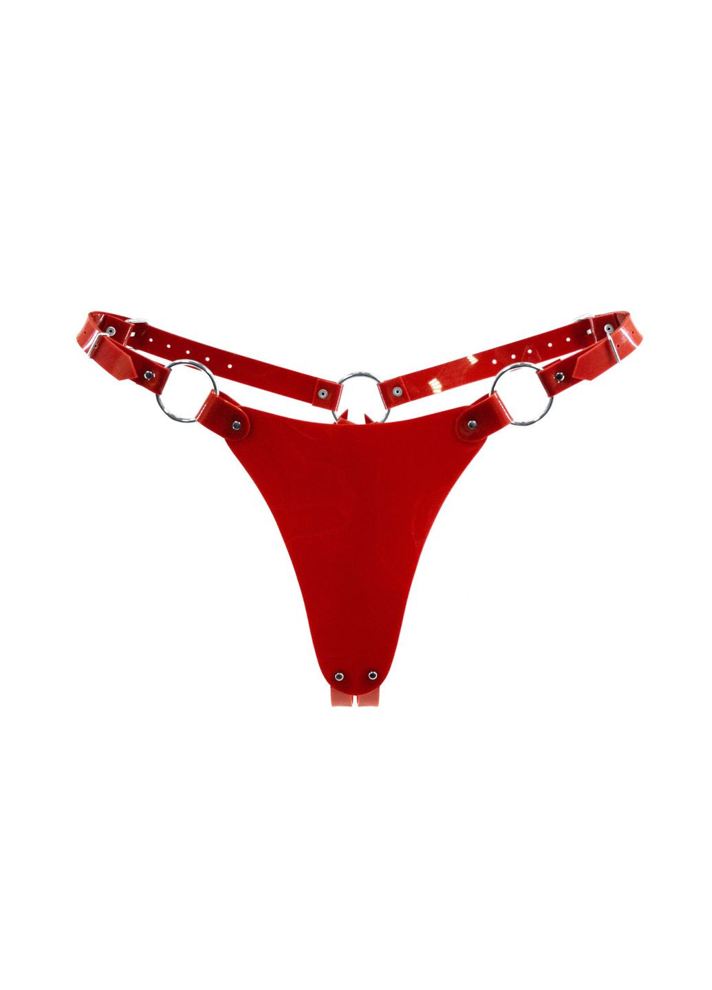 Красный демисезонный трусики классические – string bikini red Feral Feelings