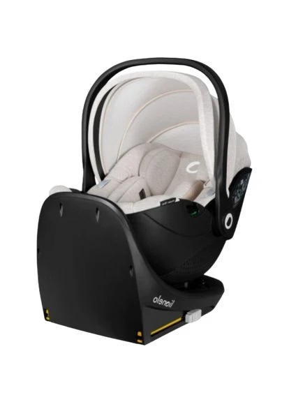 Дитяче автокрісло MOXIE I-SIZE SET Beige Sand (LO-MOXIE I-SIZE SET BEIGE SAND) Lionelo (370033921)
