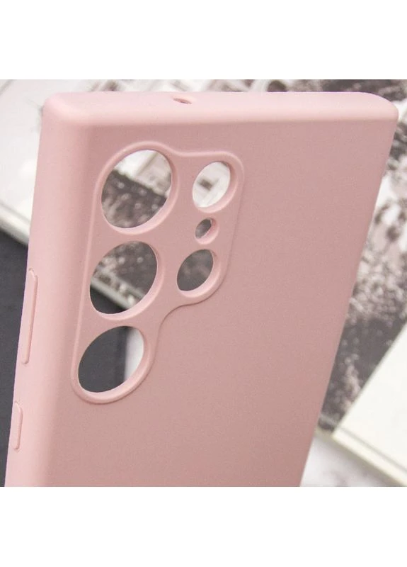 Чехол Silicone Case для Galaxy S24 Ultra розовый, Оригинальный силиконовый чехол самсунг с24 ультра Samsung (396509808)