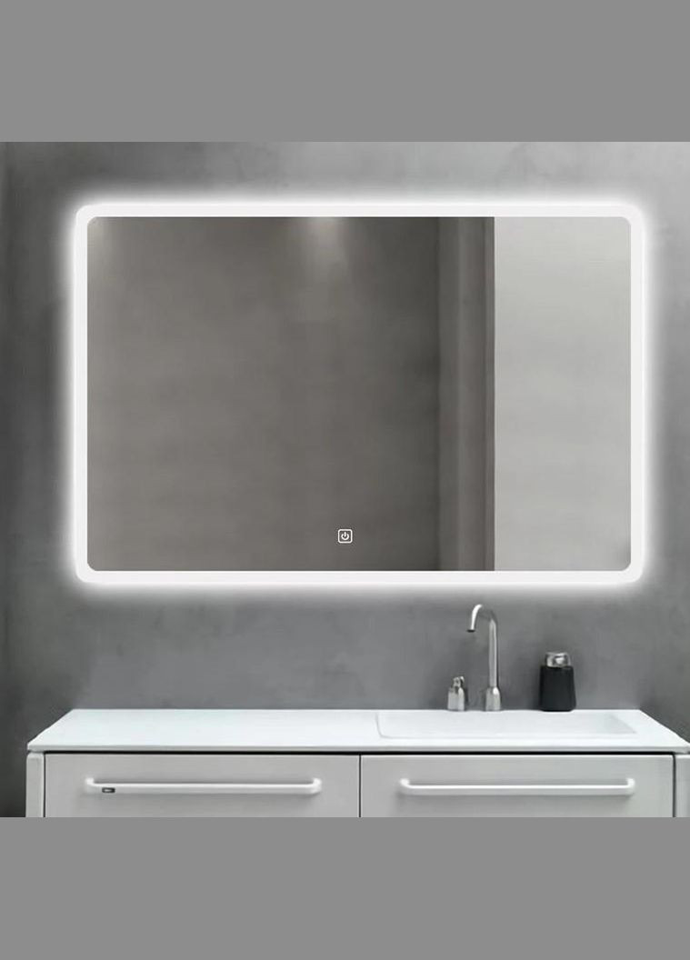 Дзеркало LED DE-M3011 100смх75см, сенсорне включення + підігрів Dusel (316720408)