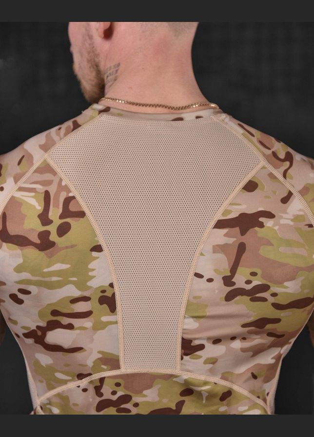 Тактична компресійна футболка потовідвідна мультикам No Brand (303724894)