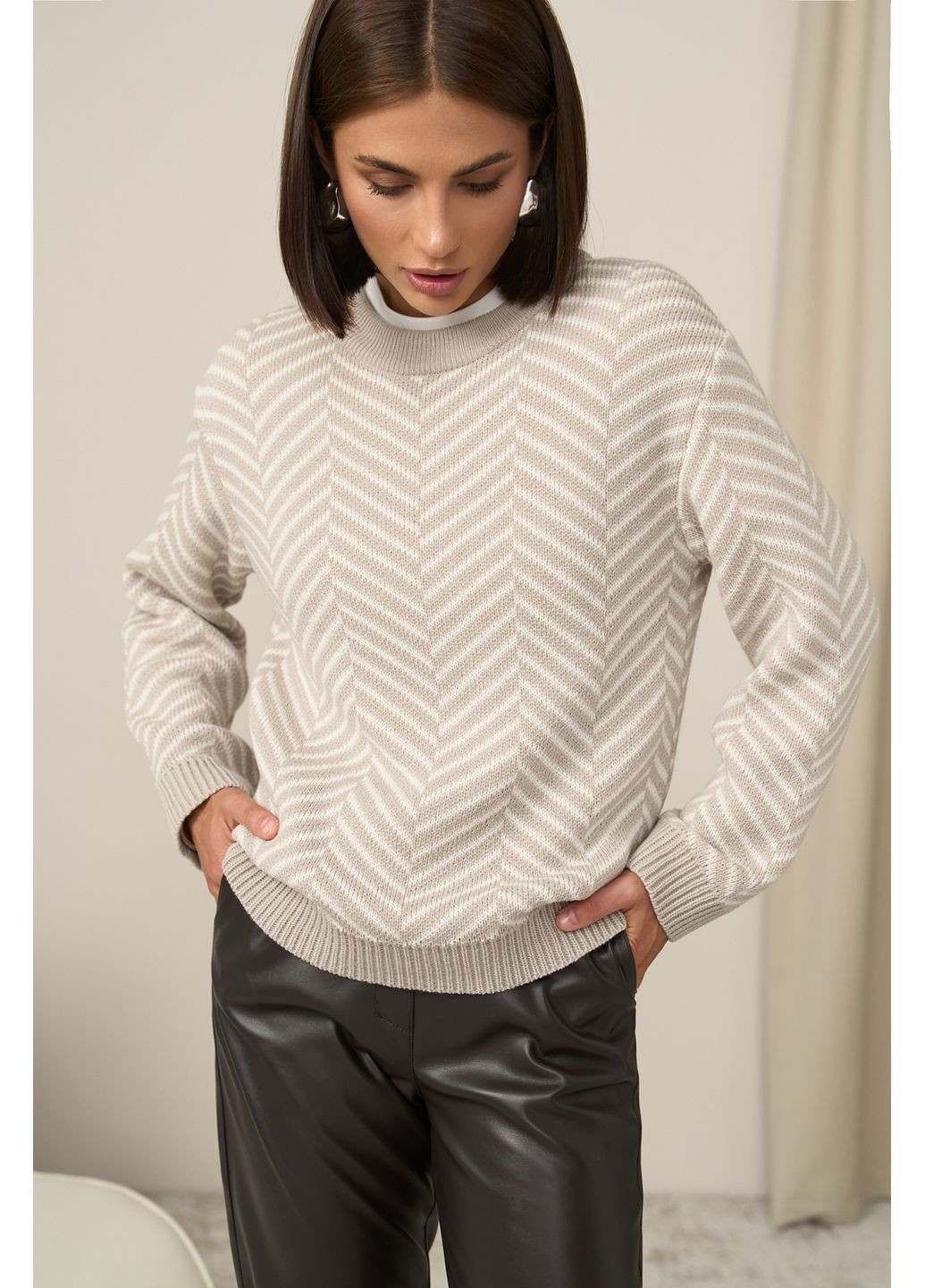 Джемпер з преміальної вовни 2821 Triko Bakh (368830058)