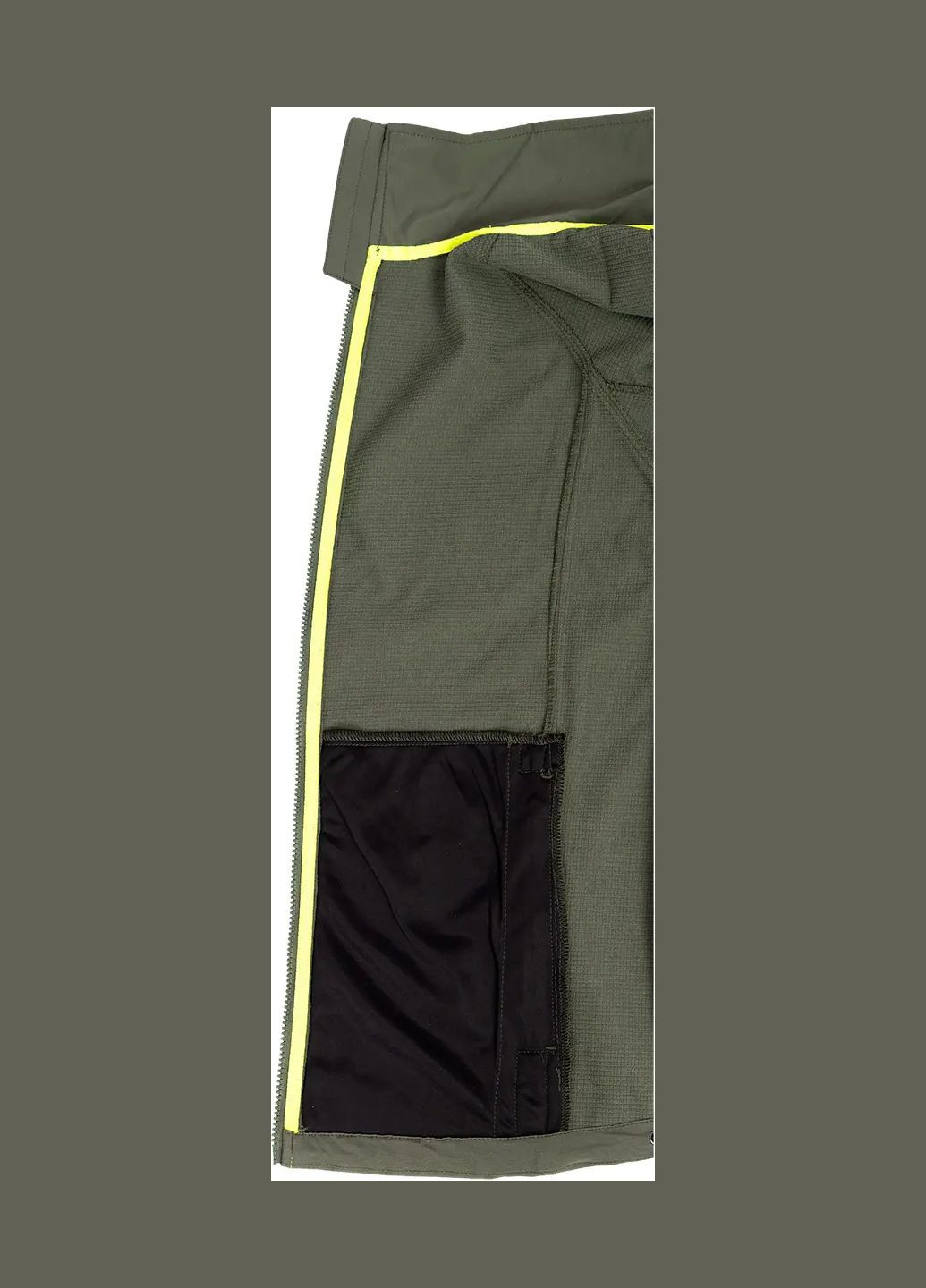 Оливковая демисезонная куртка hallyard sixten 002 softshell No Brand