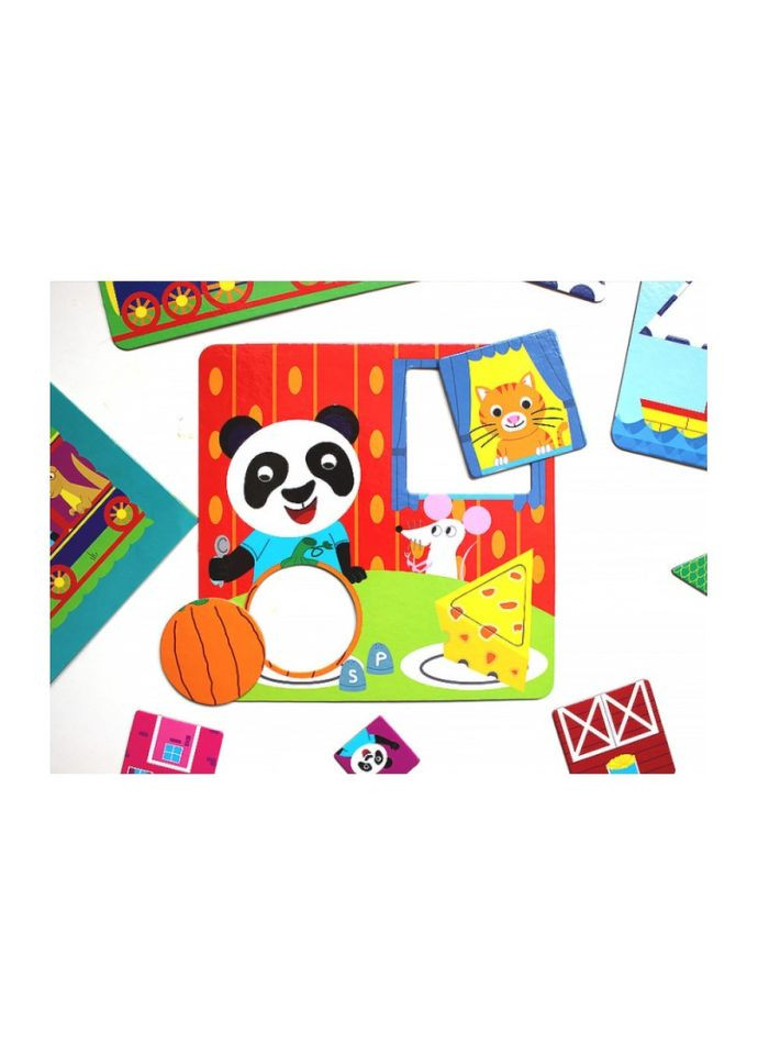 Учебные пазлы Изучаем формы.IQ-club для малышей 13203007, 6 карт в наборе Ranok Creative (306435701)