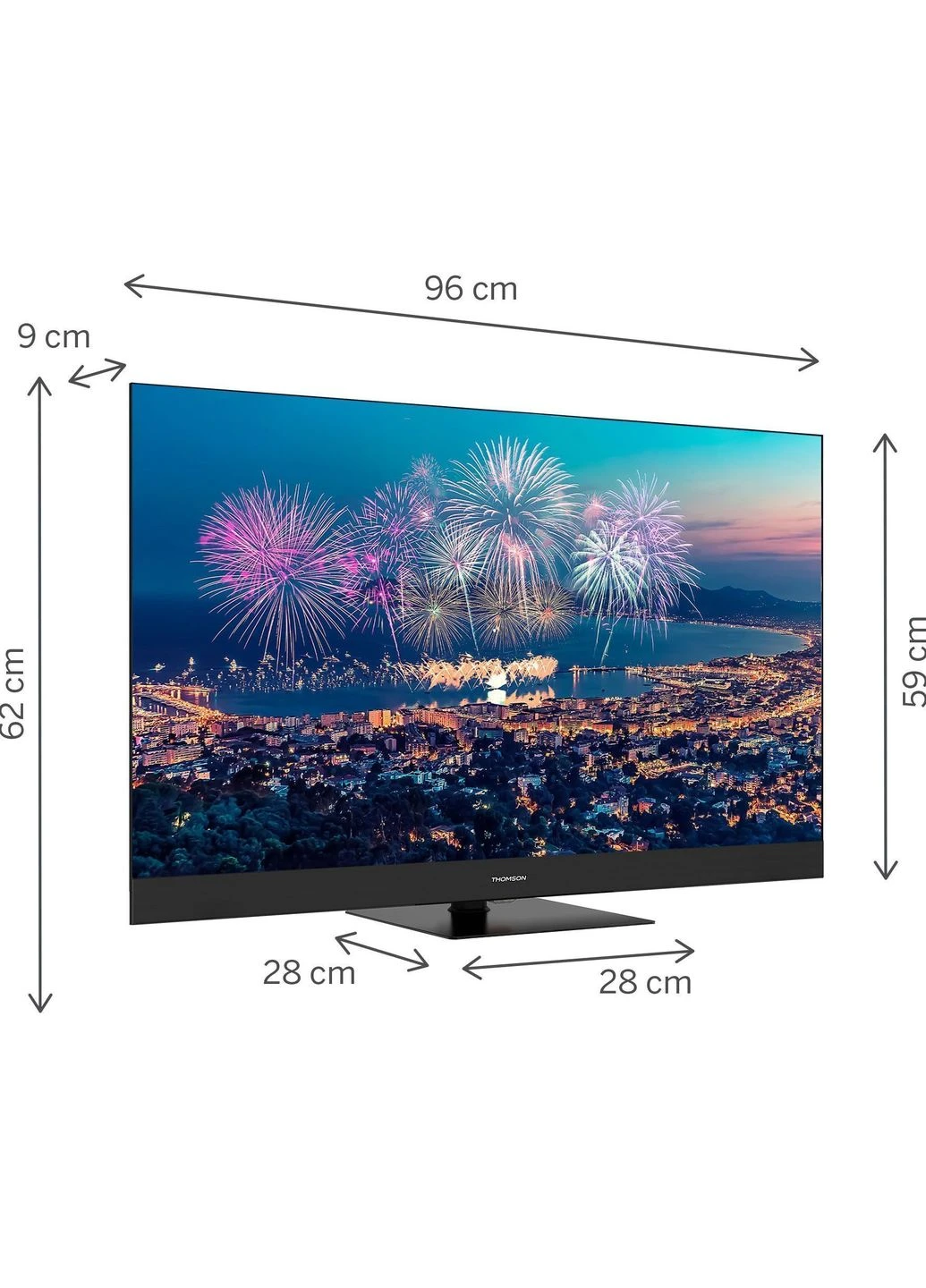 Телевізор QG6C14 43" QLED Ultra HD 4K (43QG6C14) [139515] Thomson (400938862)