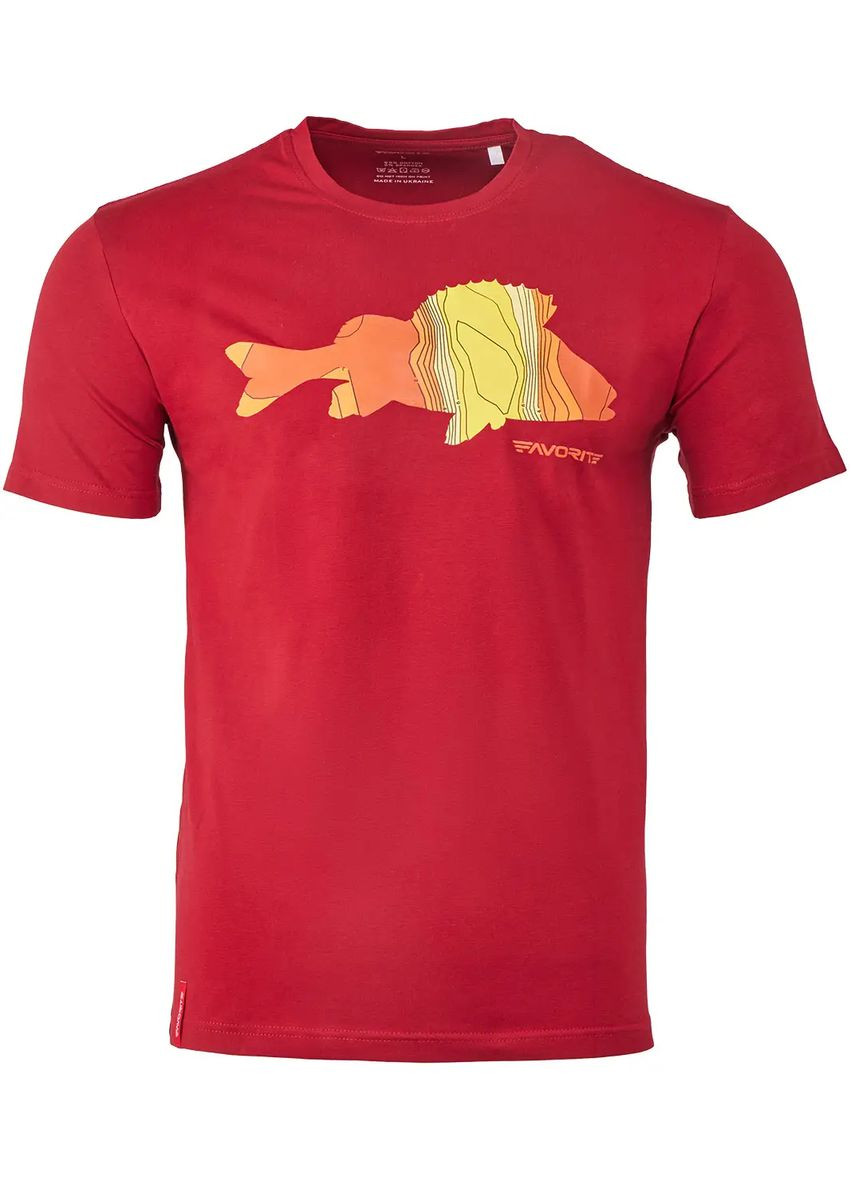 Червона футболка perch red Favorite
