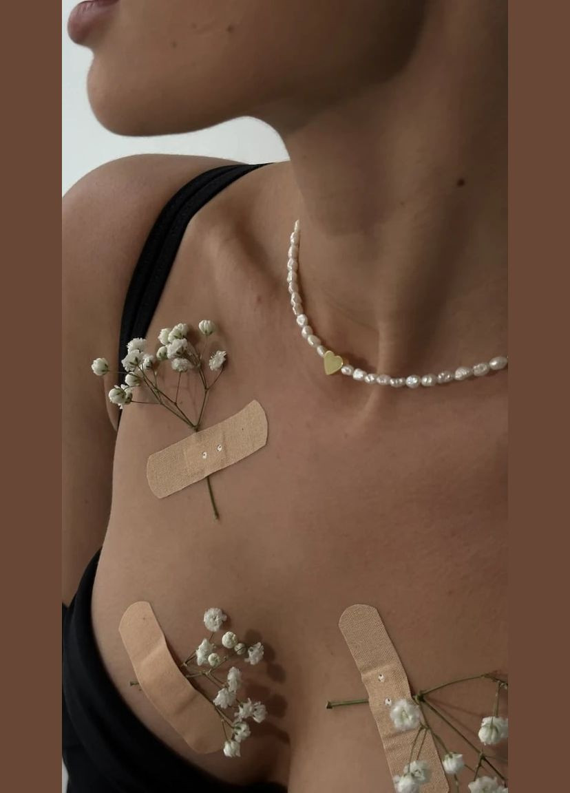 Кольє "Gold Heart" Le'Perle (312520095)