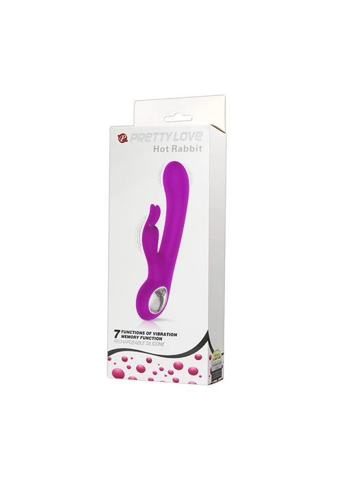 Вибратор-кролик с двойной стимуляцией и USB зарядкой No Brand (403257425)