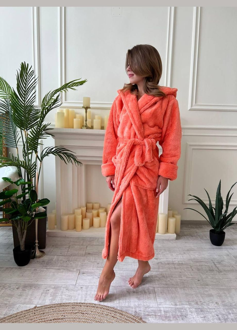 Халат женский махровый (П4К-al-halat-005) No Brand (308864402)