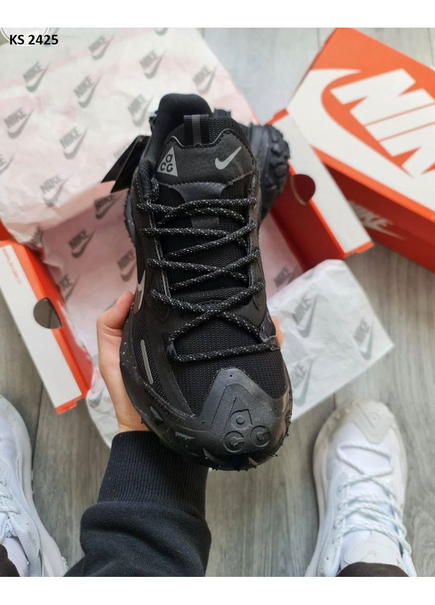 КРОССОВКИ ЖЕНСКИЕ NIKE ACG MOUNTH FLY 2 LOW GTX BLACK НАЙК АСЖ МАУНС ФЛАЙ No Brand чёрные демисезоны (367173003)