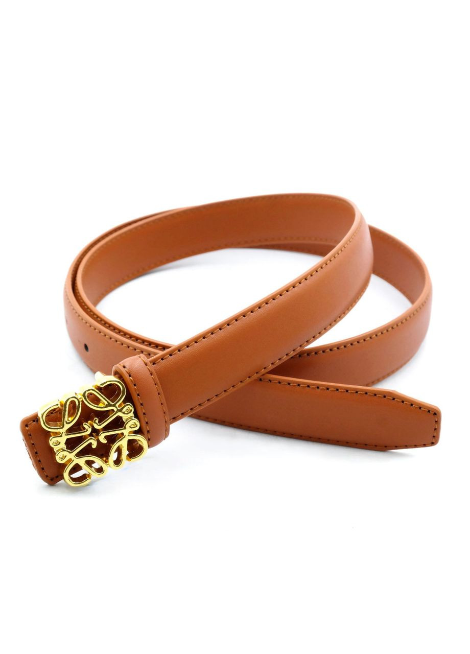 Жіночий шкіряний ремінь 2,3 х 105 см Weatro (322594544)