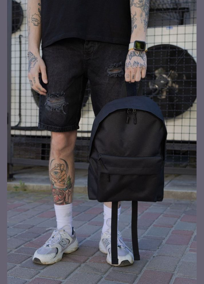 Рюкзак чорний compact black Without (328000434)