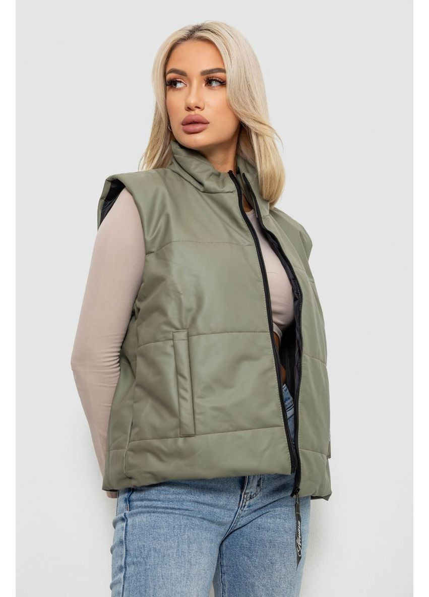 Жилет женский демисезонный экокожа Ager 257R98 (363853604)