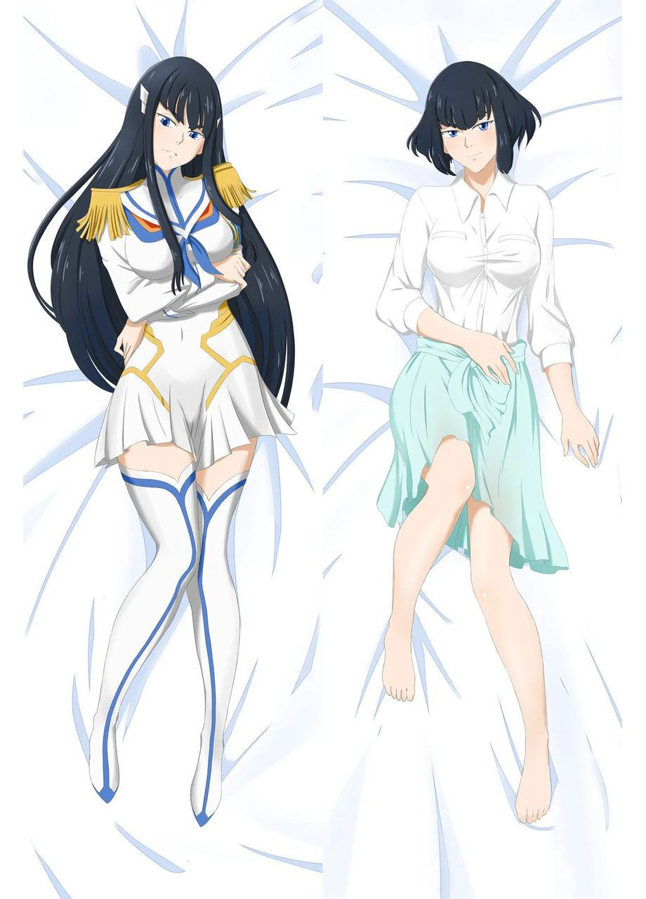 Подушка дакимакура двухсторонняя Satsuki Kiryuuin - Kill la Kill 100см No Brand (327843118)