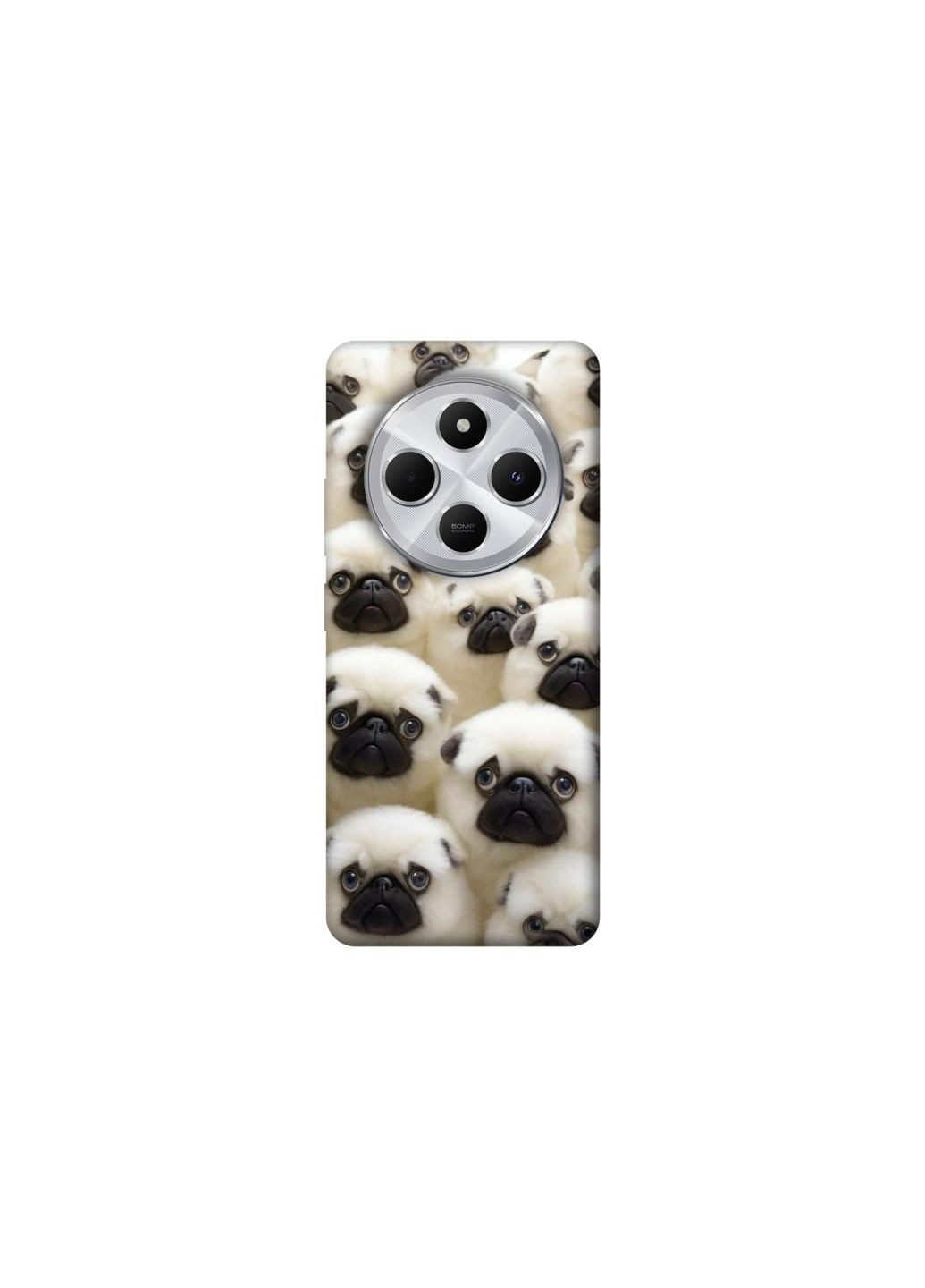 Чехол на Xiaomi Redmi 14C / Poco C75 Doggy Pug Love Frontalka (357293789)