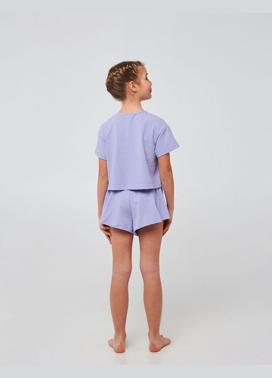 Сиреневая пижама для девочки Smil