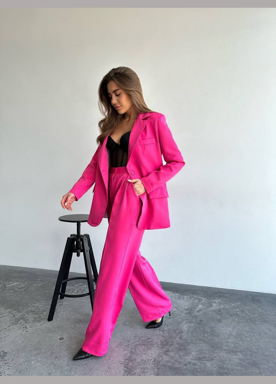 Жіночий костюм двійка жакет та штани MonCher (329145966)