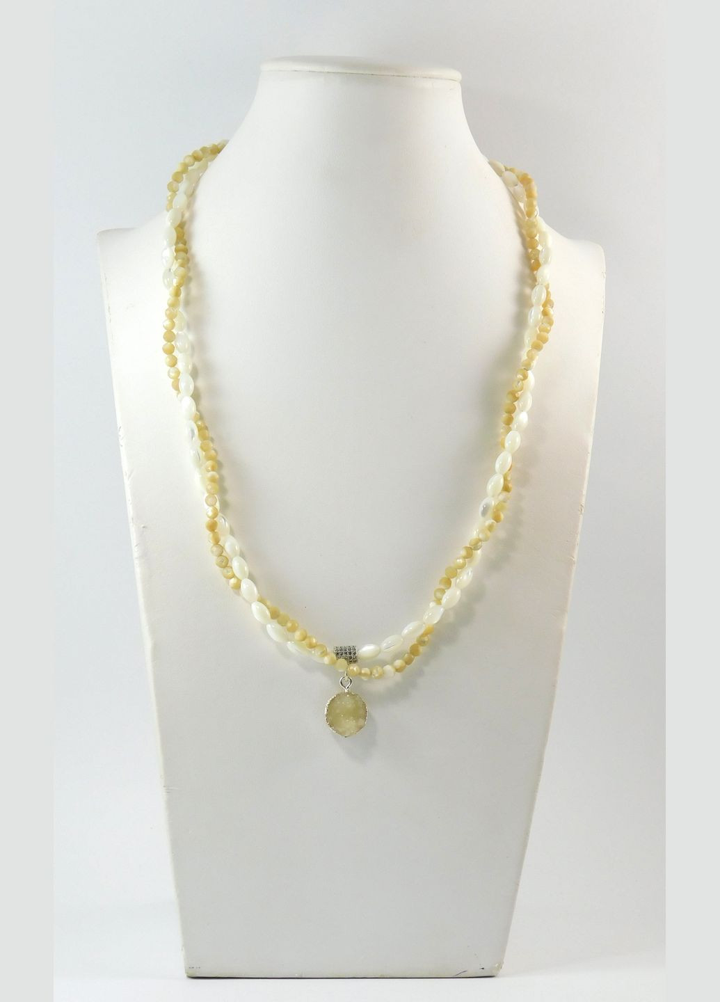 Ожерелье "Морская богиня" Перламутр, серебро Fursa fashion (322314719)