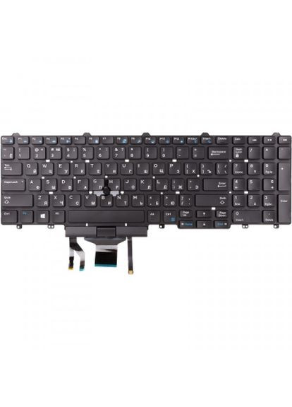 Клавіатура ноутбука (KB312955) Dell latitude e5550/e5570 черн (275092645)