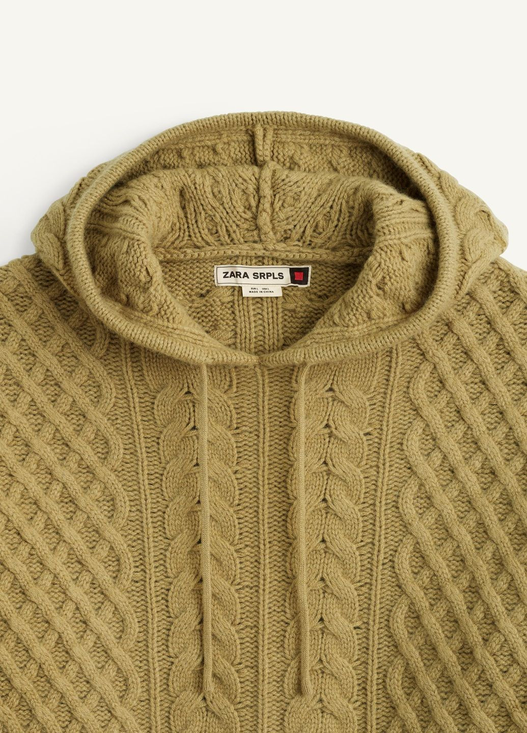 Світло-зелений демісезонний светр Zara