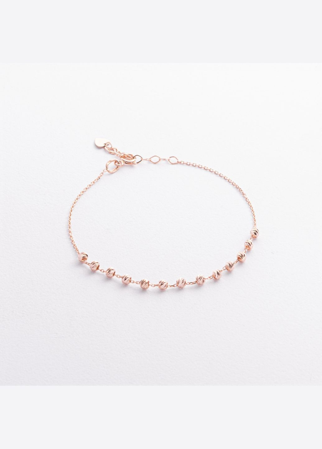 Браслет Шарики в красном золоте б04828 17 17 Oniks (348830254)
