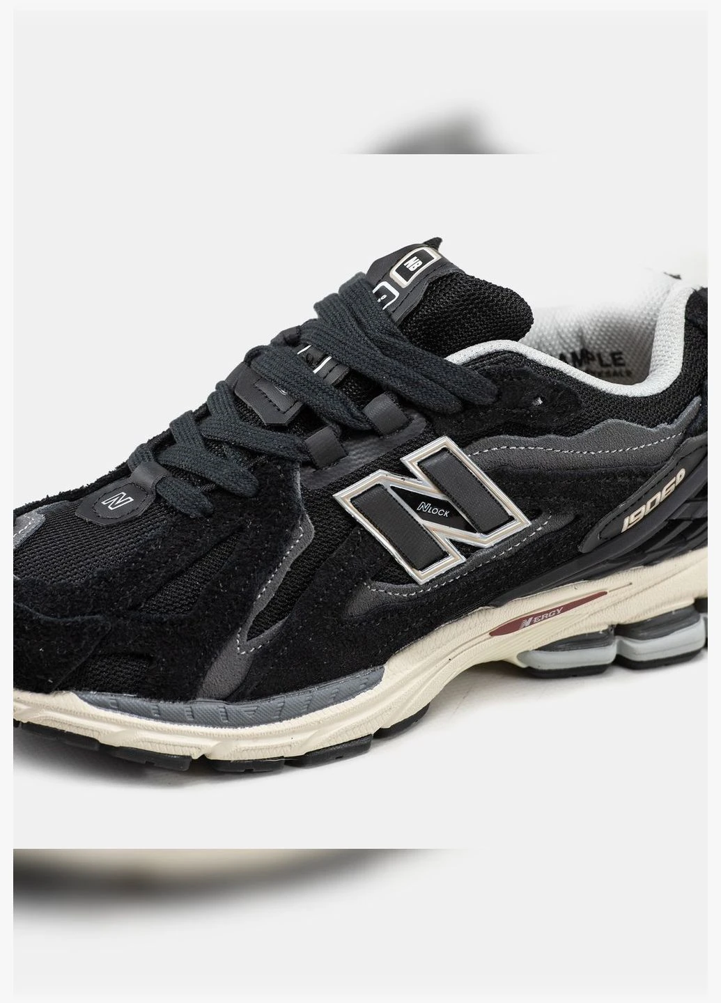 Черные демисезонные кроссовки мужские new balance No Brand 1906D