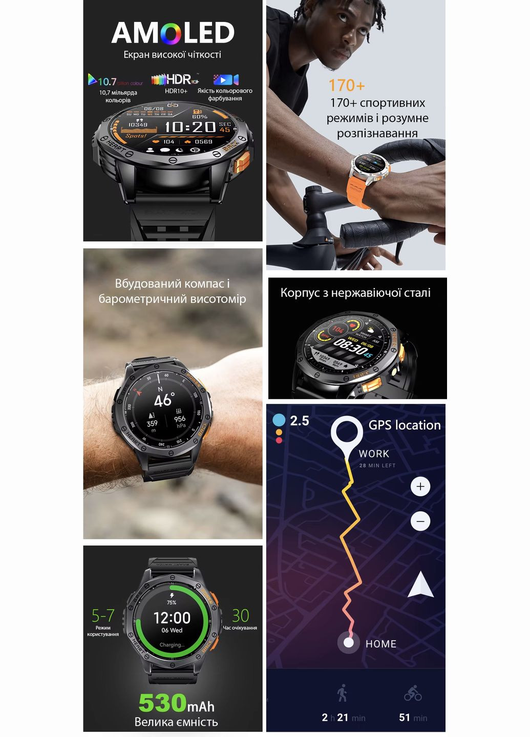 Смарт-годинник Lemfo (333695195)