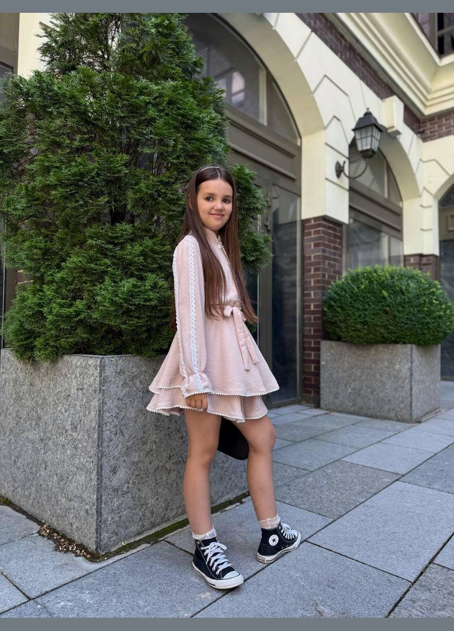 Бежева сукня в стилі етно бежева IRmAS (350349711)