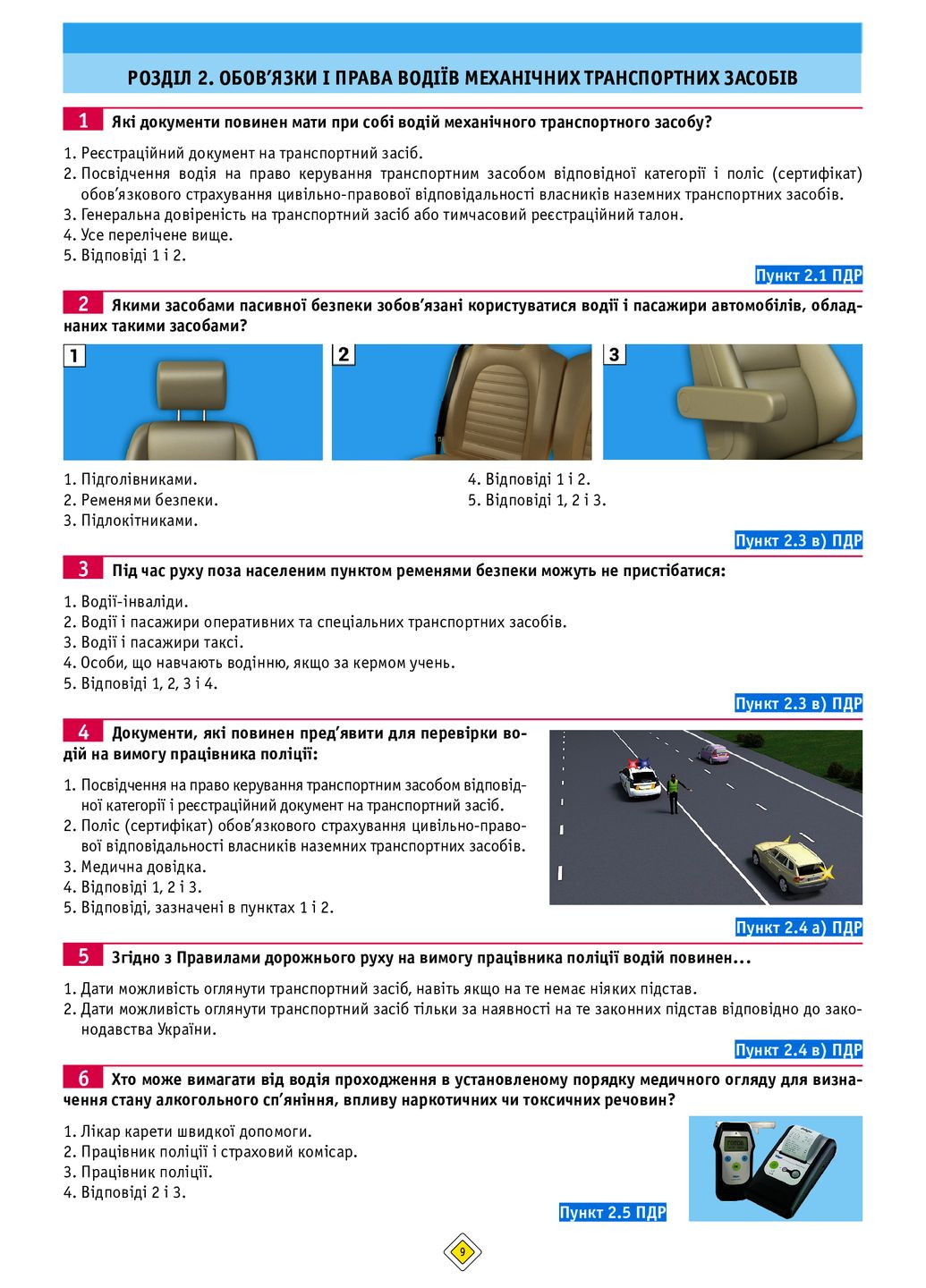 Тести з правил дорожнього руху Моноліт (332788475)