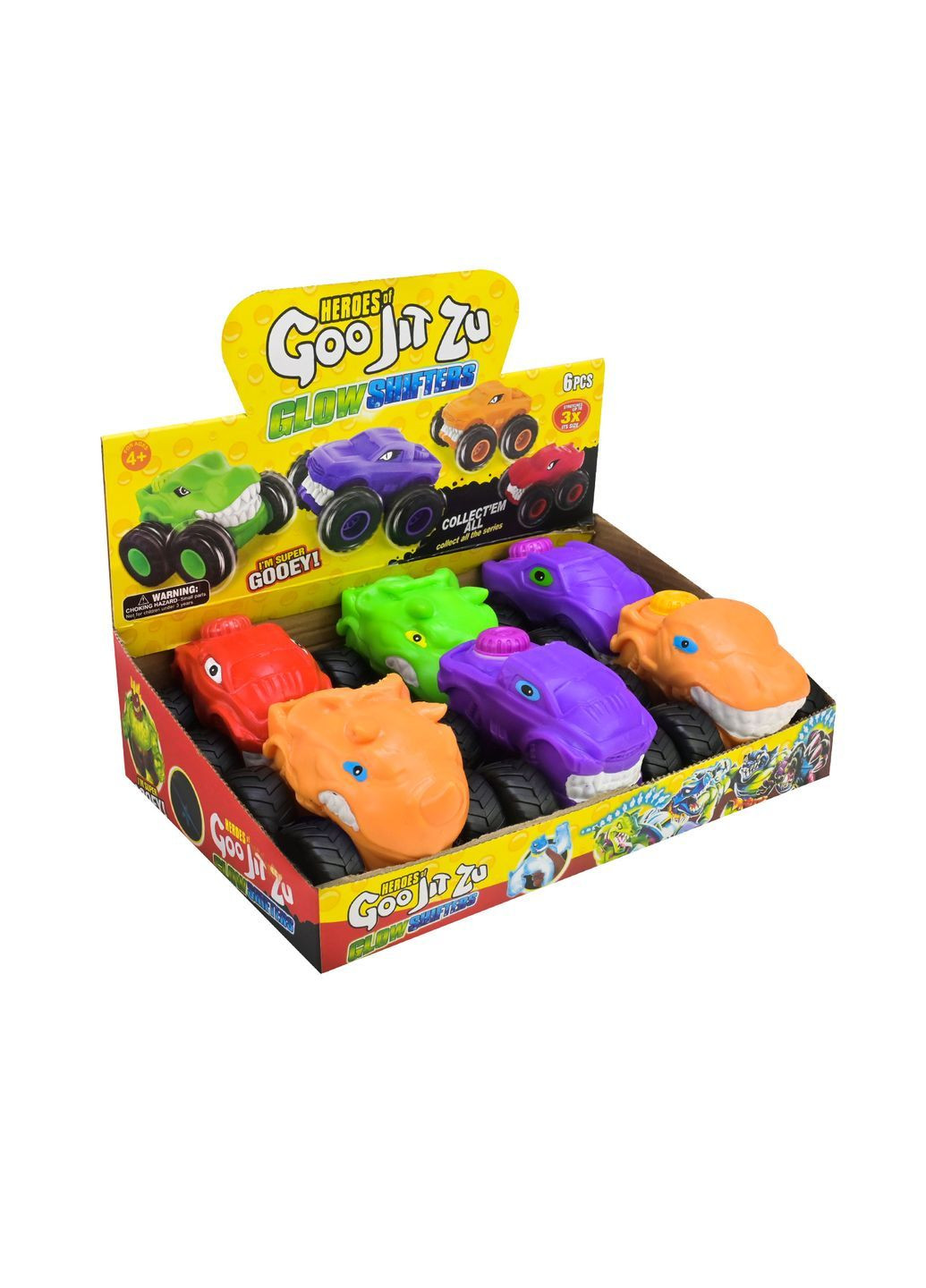 Антистресова іграшка-розтяжка Машинка, в асортименті. Ціна за бокс 6 шт - No Brand C13604 (371924838)