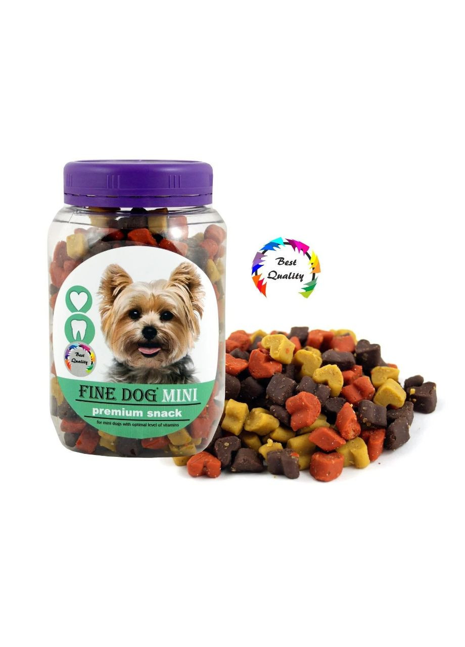 Ласощі для собак Small Hearts Soft Mix 280 г 1745 Fine Dog (271985270)