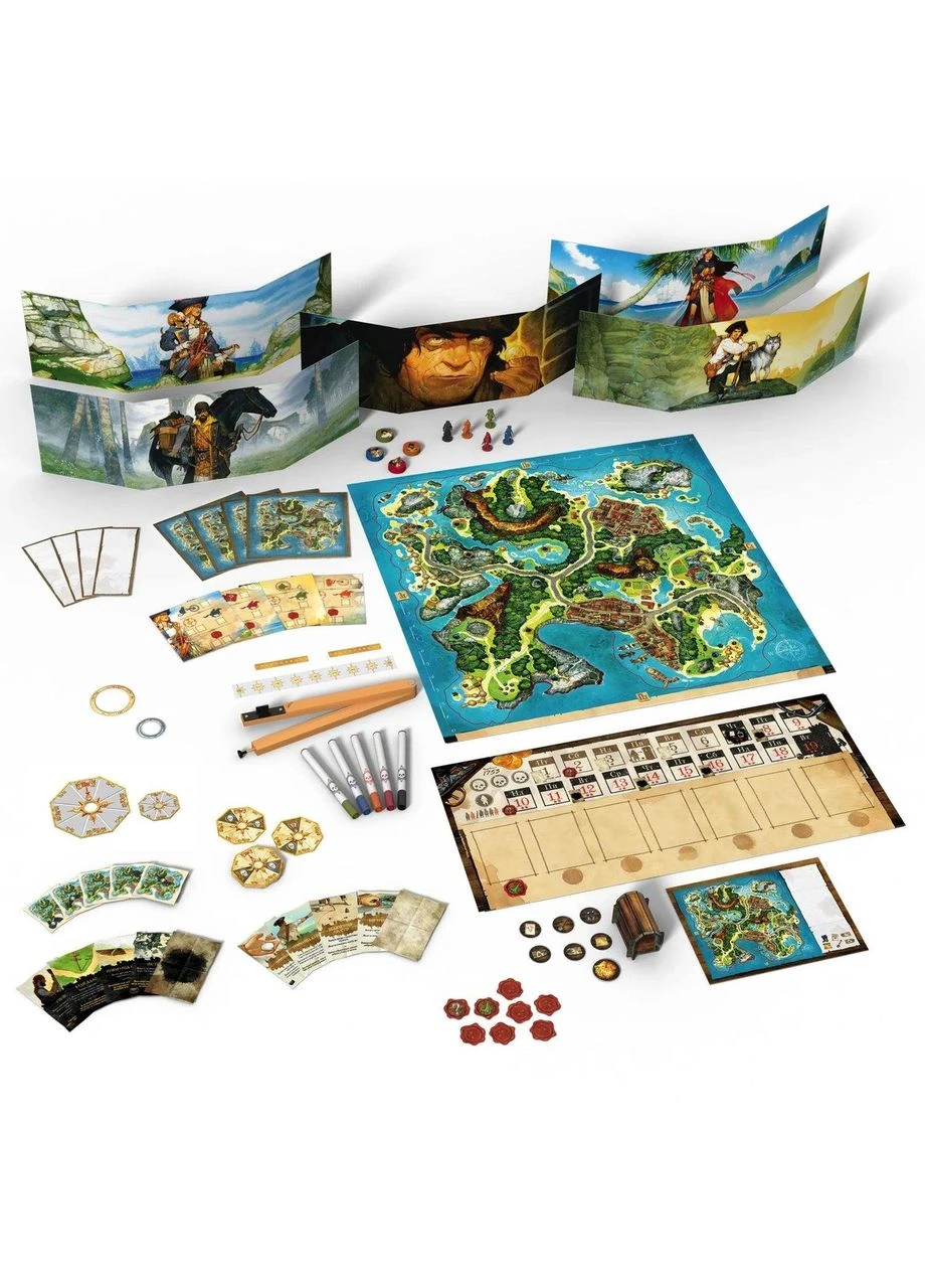 Динамічна настільна гра Острів Скарбів (Treasure Island) WoodCat (397871671)
