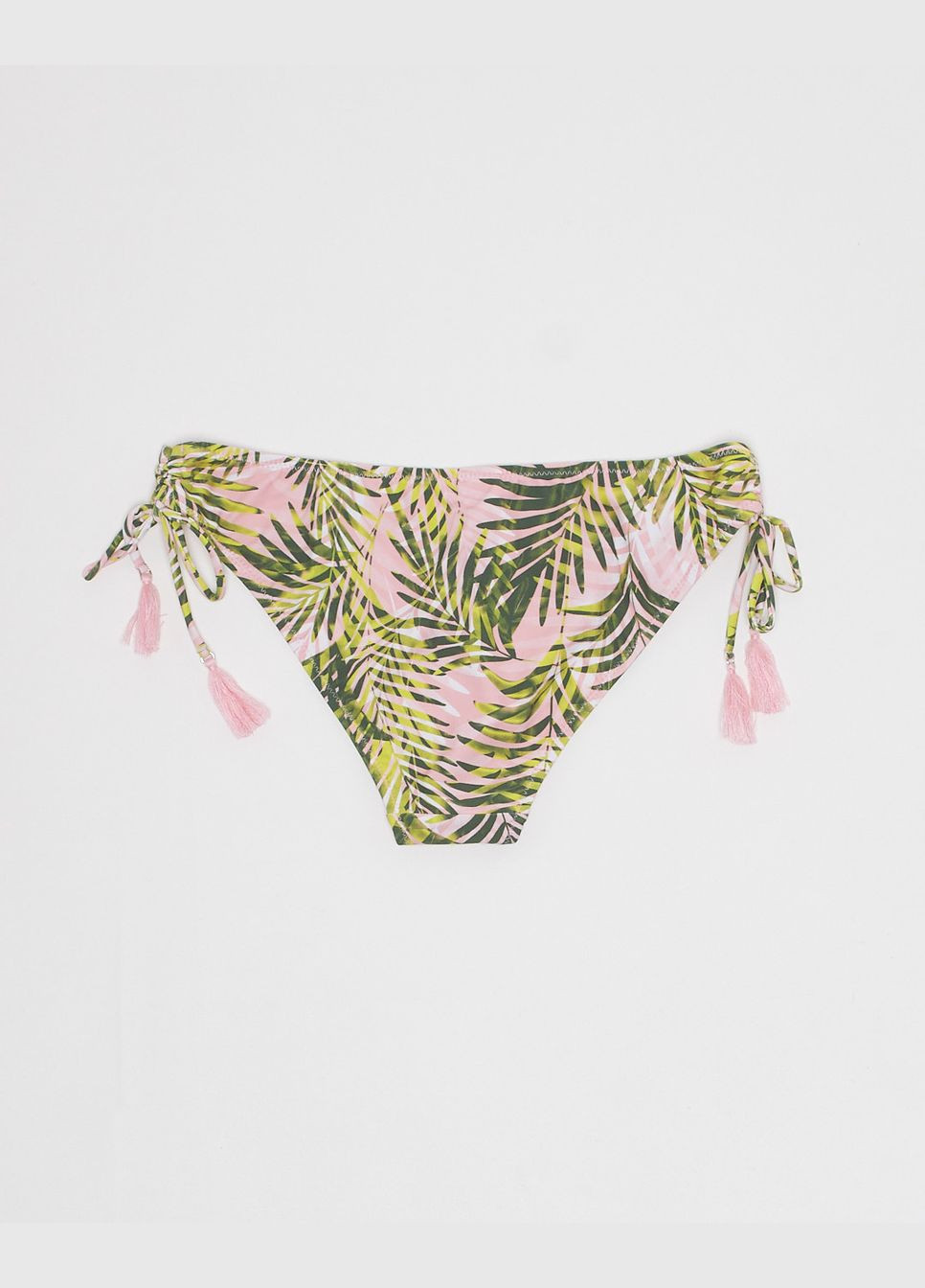 Розовые купальные трусики-плавки,розовый с принтом, Pieces