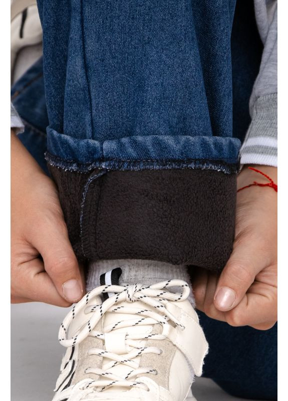 Зимові джинси для хлопчика на флісі (Баггі) (p-18264) Носи своє (365629704)