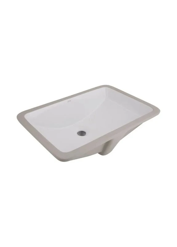 Раковина Stork прямокутна врізна 535x365 мм керамічна біла Qtap (393488000)