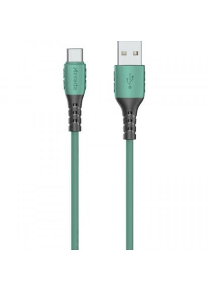Дата кабель USB 2.0 AM to TypeC 1.0m PD-B51a Green (PD-B51a-GR) Proda usb 2.0 am to type-c 1.0m pd-b51a green (268143596)