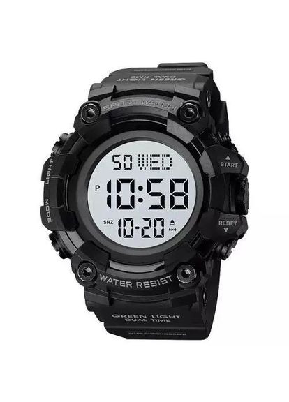 Лучшие тактические часы 1968BKWT, Часы спортивные скмей, Часы GS-359 тактические противоударные Skmei (337342517)