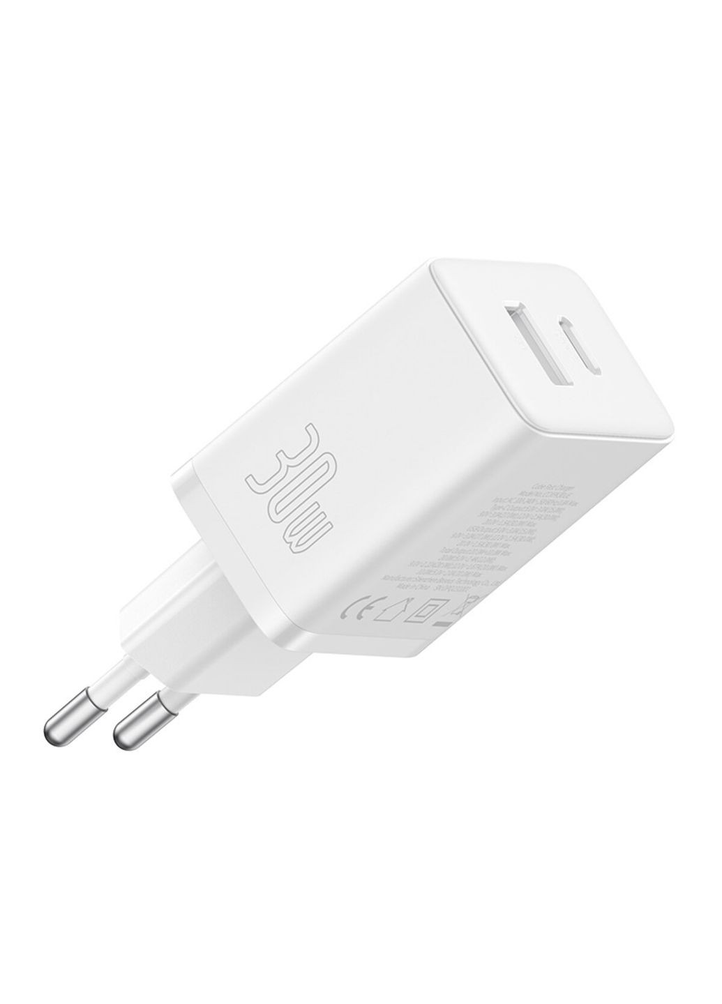 Сетевое зарядное устройство для C+U 30W EU Baseus Cube Fast Charger (340278399)