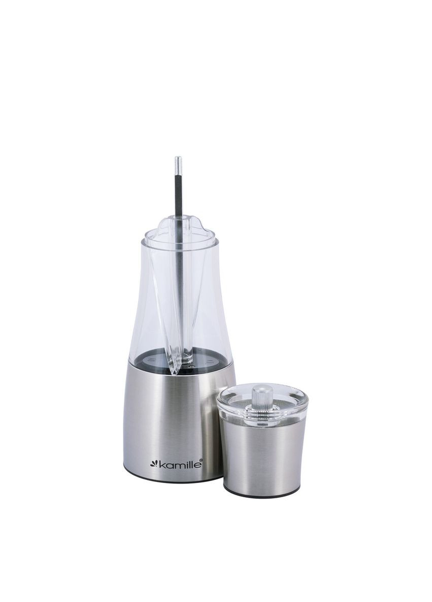 Подвійний млин для солі і спецій 2в1 Kamille (303210675)